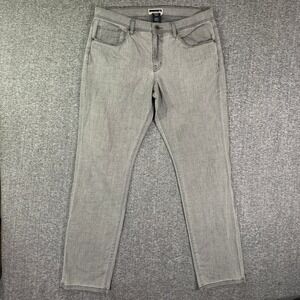 Travis Mathew Legacy Featherweight Jeans Men 34x32 Gray Stretch Preppy Modern